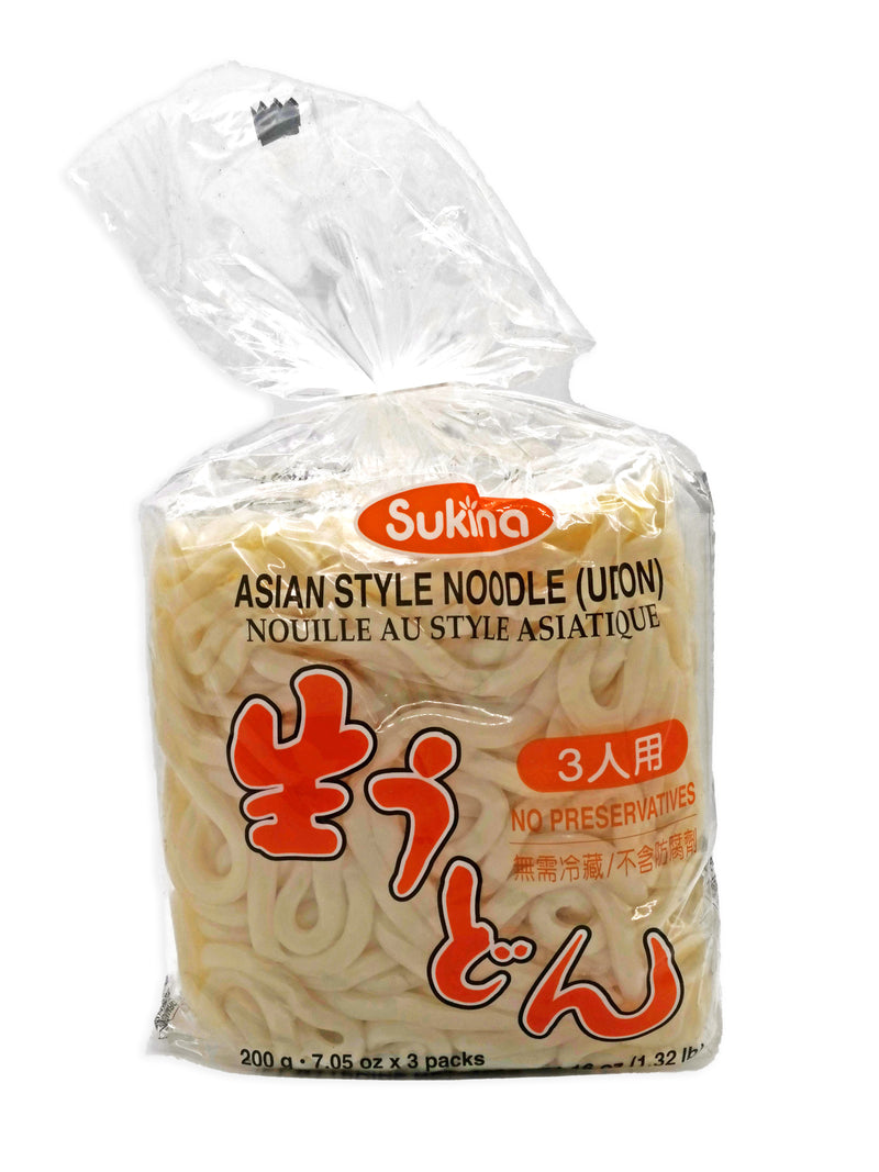 Udon giapponesi freschi - Sukina 3 x 200 g. (600 g.) - €3.49 :  , L'Asia sotto casa!