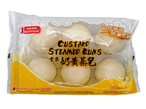 Golden Happiness Custard Steamed Buns