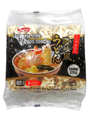 Shirakiku Japanese Style Udon Noodles (5 Pieces)