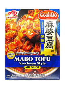 Ajinomoto Szechwan Style Mabo Tofu Sauce (Mild Hot)