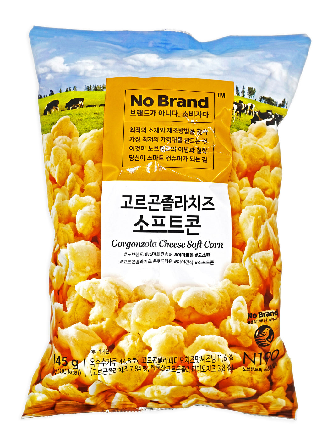 No Brand Gorgonzola Cheese Soft Corn