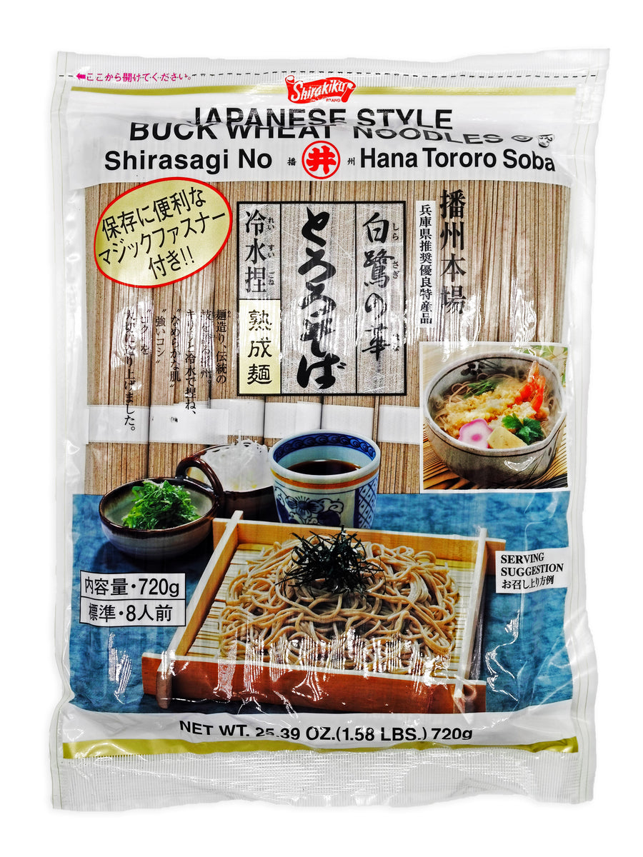 Shirakiku Japanese Style Buckwheat Noodles (Hana Tororo Soba) Asia
