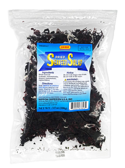 Nippon Shokken Dried Seaweed Salad