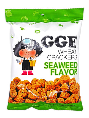 GGE Wheat Crackers - Seaweed Flavor