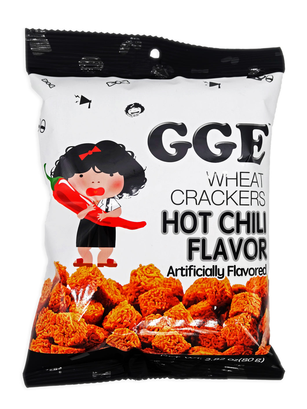 GGE Wheat Crackers- Hot Chili Flavor