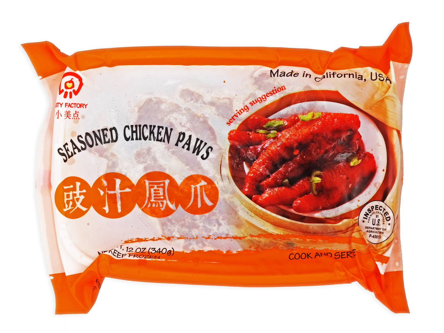 Tasty Factory Seasoned Chicken Feet