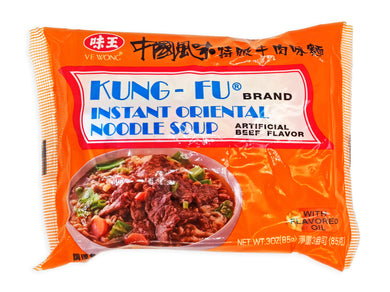 Kung Fu Instant Oriental Noodle Soup- Beef Flavor