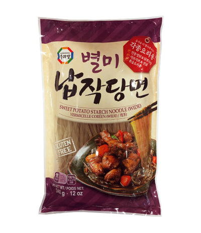 Surasang Sweet Potato Starch Noodle (Wide)