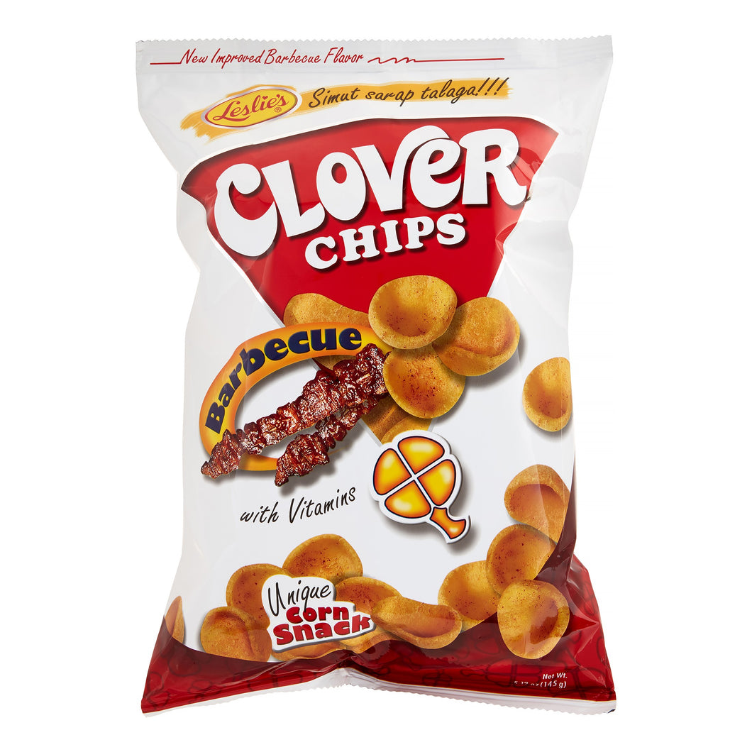 Leslie's Clover Chips- Barbecue