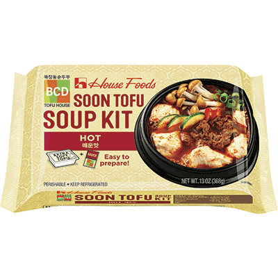House Foods BCD Tofu House Soon Tofu Soup Kit (Hot)