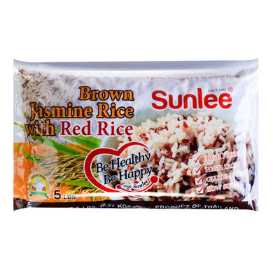 Sunlee Brown Jasmine Rice with Red Rice