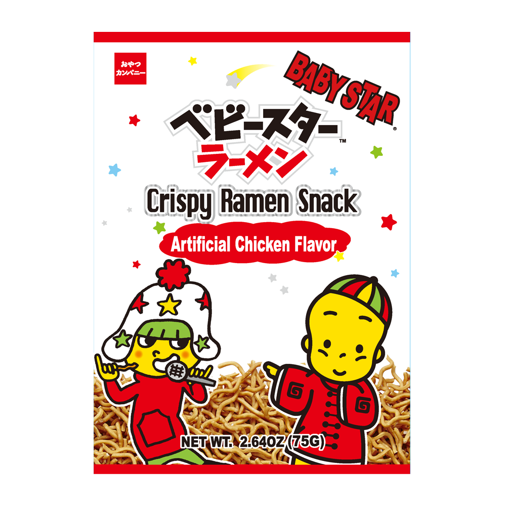 Baby Star Crispy Ramen Snack- Chicken Flavor