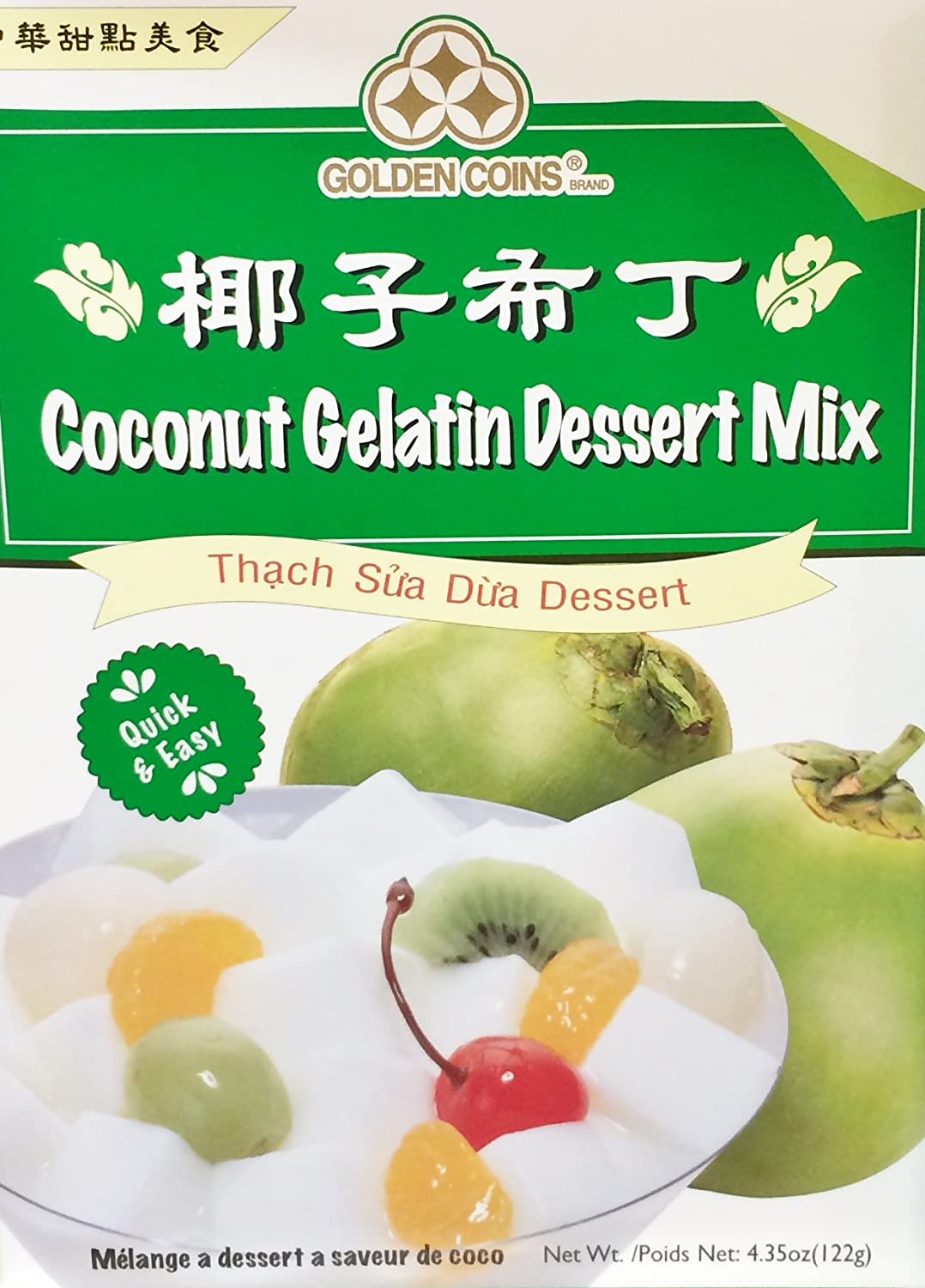 Golden Coins Dessert Mix