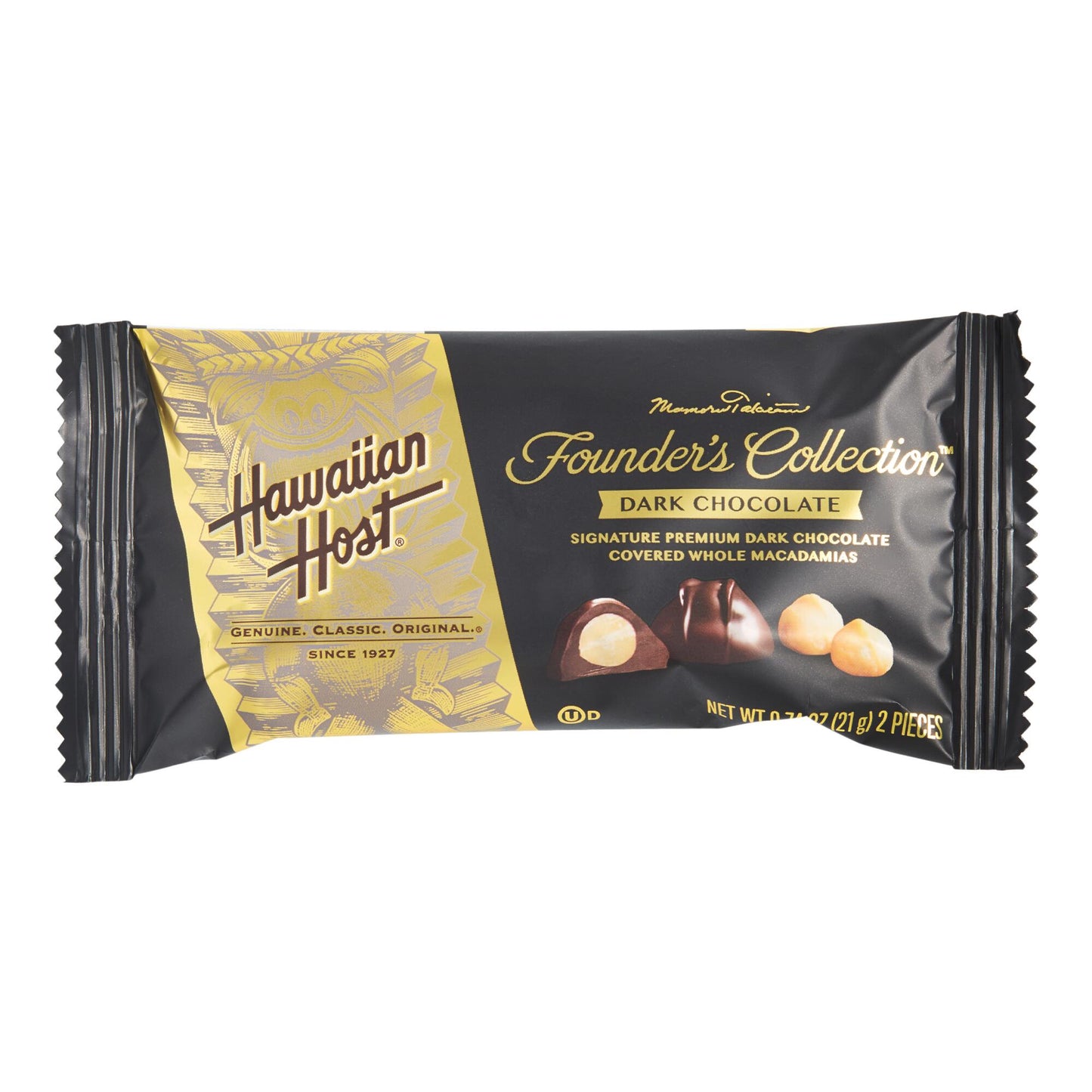 Hawaiian Host Founder's Collection Dark Chocolate 2ct