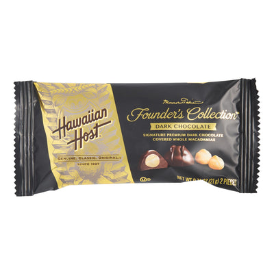 Hawaiian Host Founder's Collection Dark Chocolate 2ct