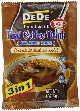 DEDE Instant Thai Coffee 3 in 1