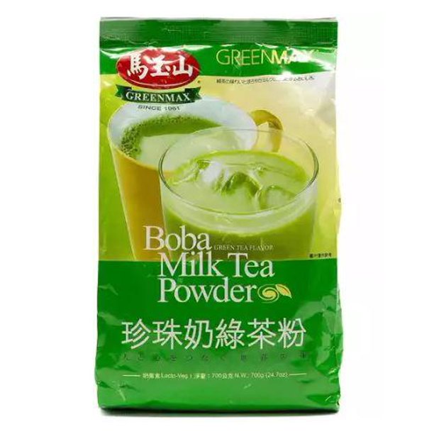 Greenmax Boba Milk Tea Powder- Green Tea