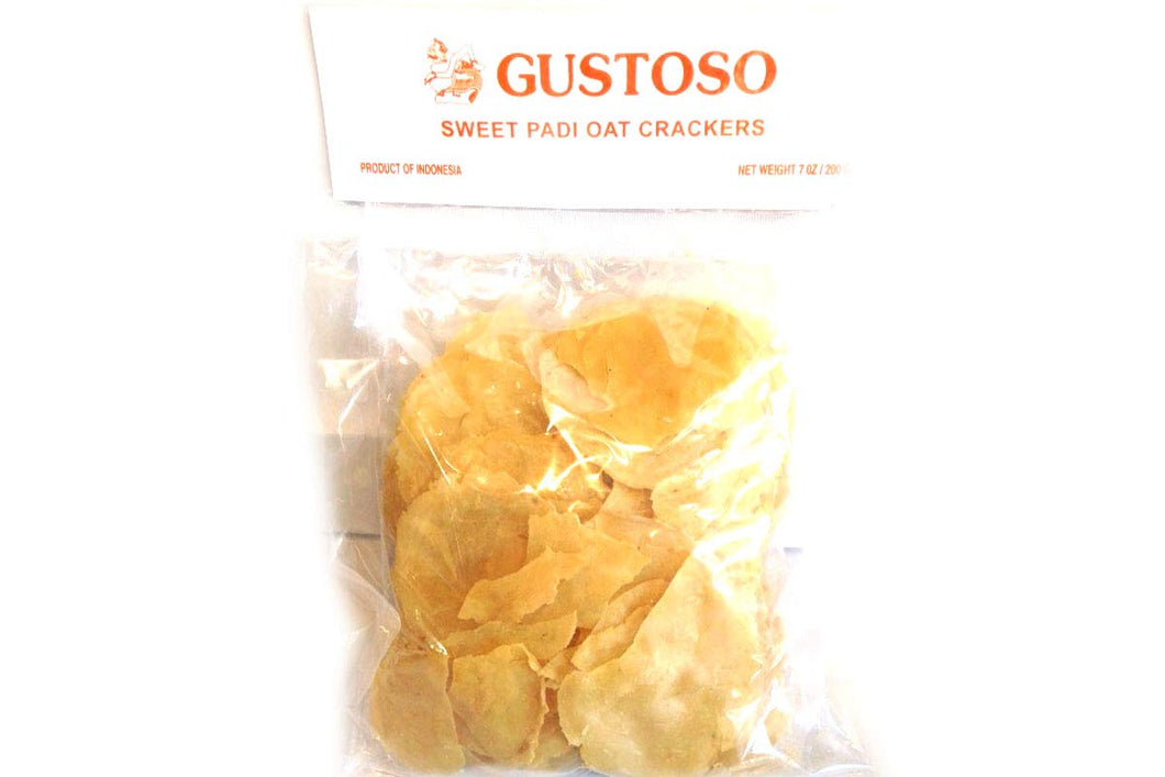 Gustoso Sweet Padi Oat Crackers