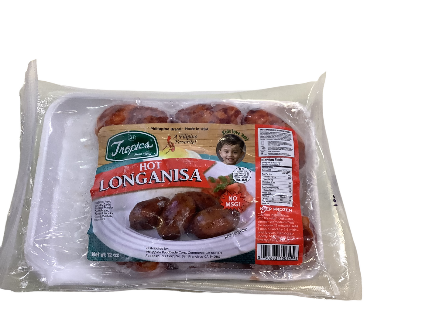 Tropics Hot Longanisa