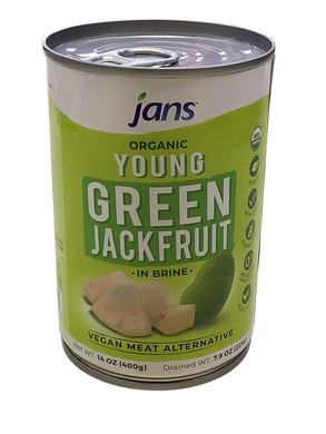 Jan's Organic Young Green Jackfruit in Brine