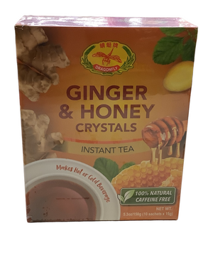 Dragonfly Ginger & Honey Crystals Instant Tea