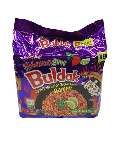 Samyang Buldak Habanero Lime Hot Chicken Ramen