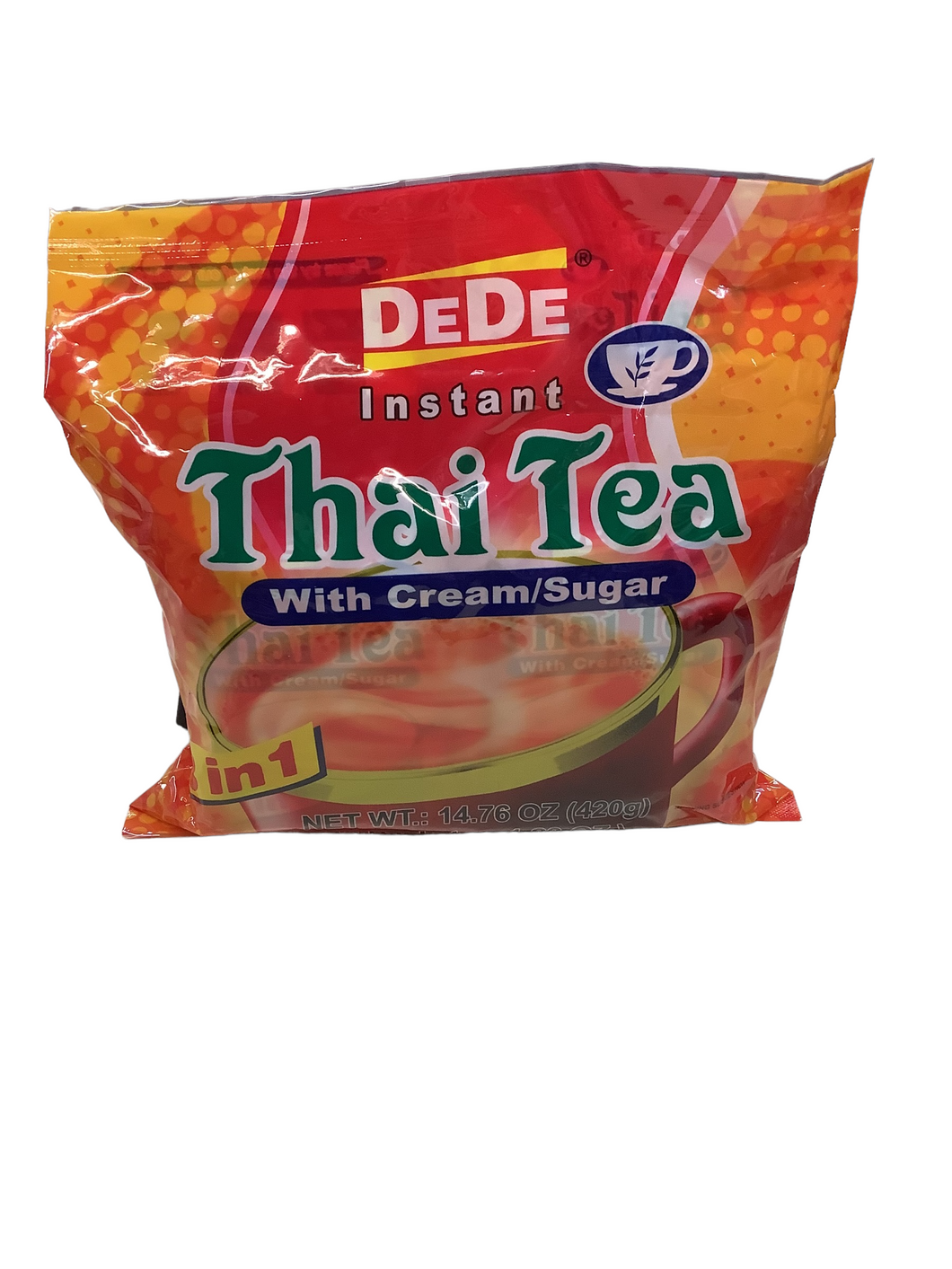 DEDE Instant Thai Tea w/ Cream & Sugar