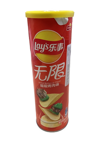 Lay's Sizzled Barbecue Flavor Potato Chips (China)