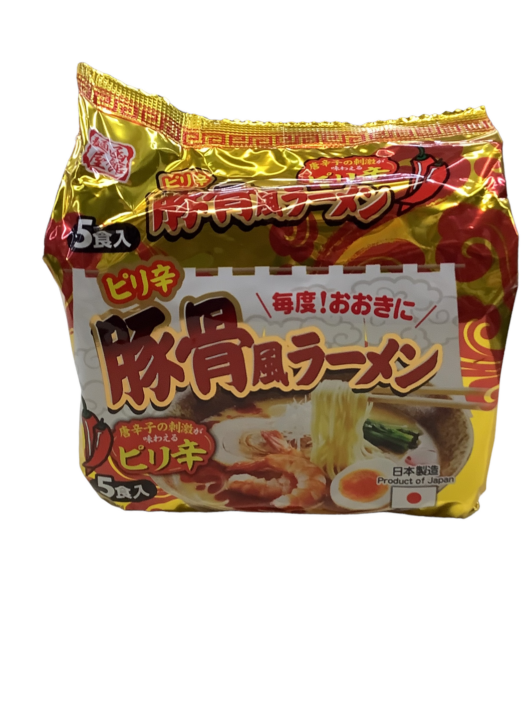 Hakodate Spicy Tonkotsu Ramen 5pk