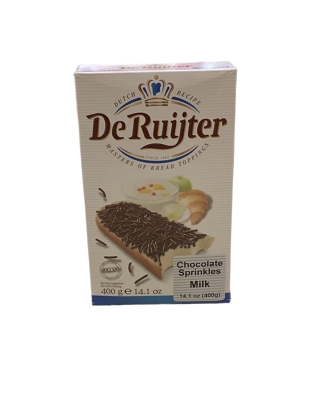 De Ruijter Milk Chocolate Flakes 10oz