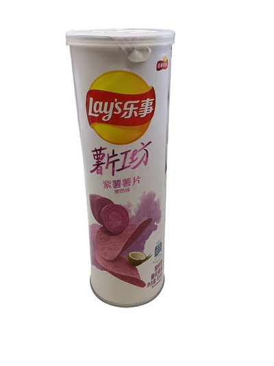 Lay's Purple Sweet Potato w/ Coconut Flavor Chips (China)