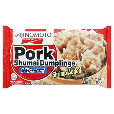 Ajinomoto Pork Shumai Dumplings with Shrimp Added
