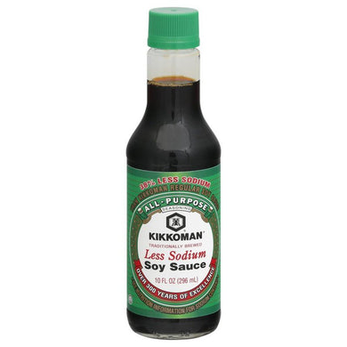 Kikkoman Less Sodium Soy Sauce 10oz