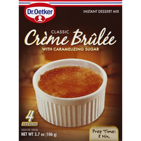 Dr. Oetker Creme Brulee dessert mix