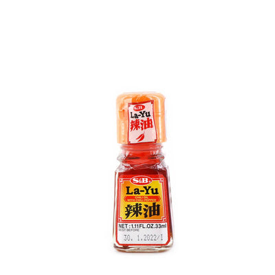 S&B La-Yu Chili Oil with Chili Pepper