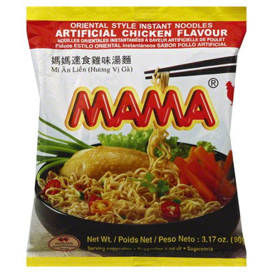 MAMA Instant Noodles Artificial Pork Flavor,30 Pkgs.x 2.12 Oz.(60g