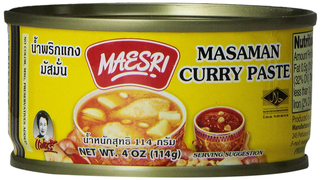 Maesri Thai Masaman Curry Paste