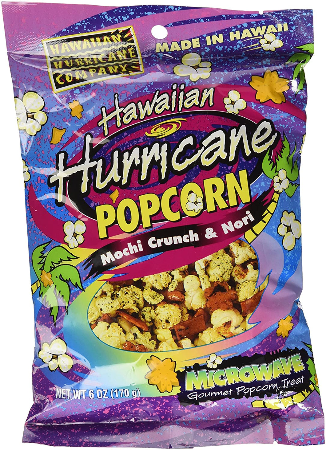 Hawaiian Hurricane Popcorn Mochi Crunch & Nori