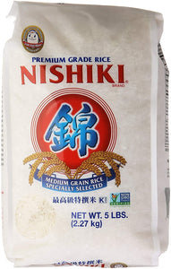 Nishiki Medium Grain Rice 5 lb