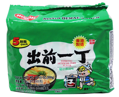 Nissin Demae Ramen- Tonkotsu (5 pack)