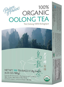 Prince of Peace 100% Organic Oolong Tea 100 Bags
