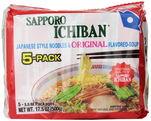 Sapporo Ichiban Original - 5 pack