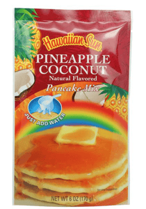 Hawaiian Sun Pineapple Coconut Pancake Mix
