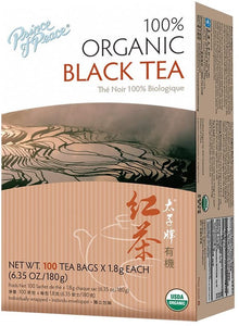 Prince of Peace 100% Organic Black Tea 100 bags