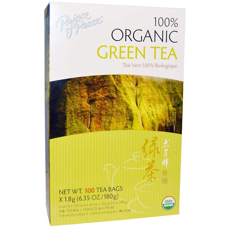 Prince of Peace 100% Organic Green Tea 100 Bags