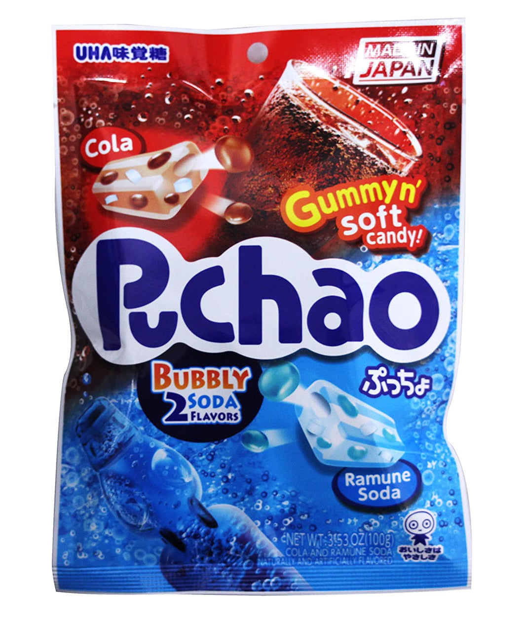 Puchao Chewy Candy Soda 2 Flavor