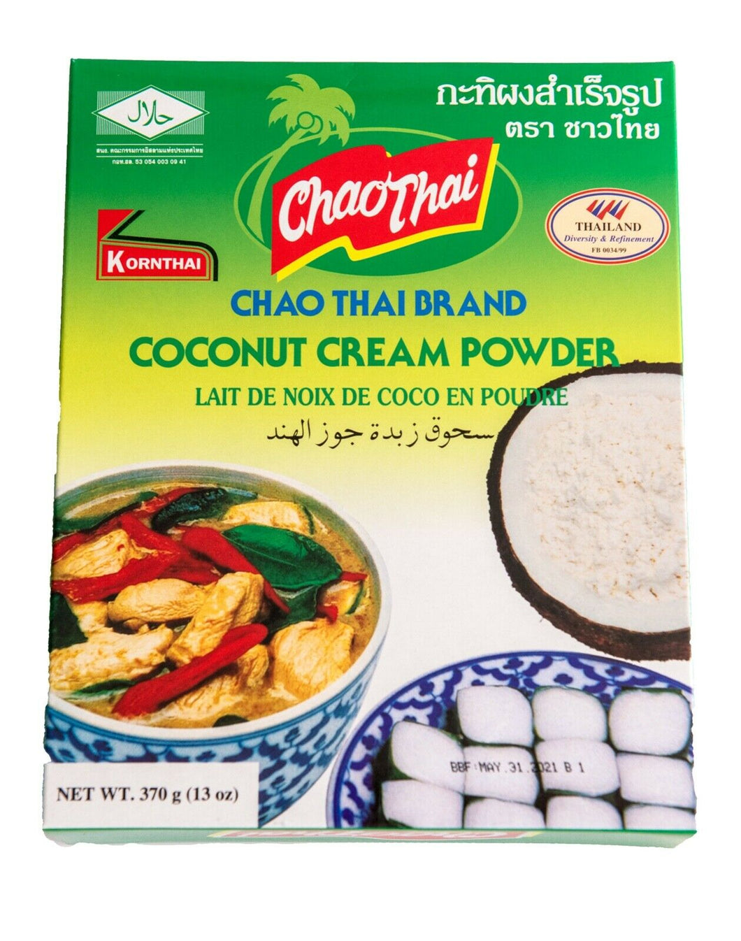 Chaothai Coconut Cream Powder 13oz