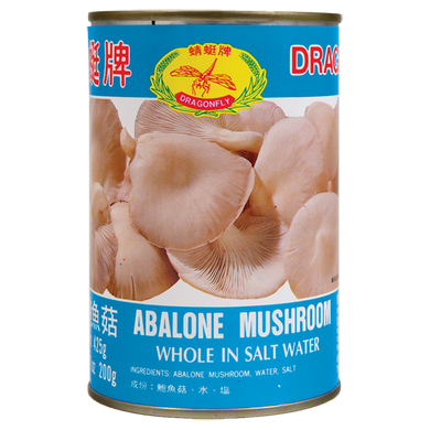 Dragonfly Abalone Mushroom in Salt Water