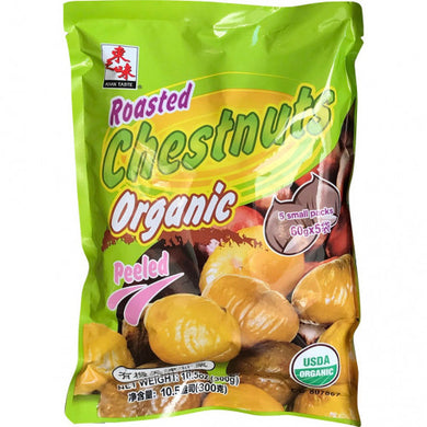 Asian Taste Roasted Peeled Organic Chestnuts