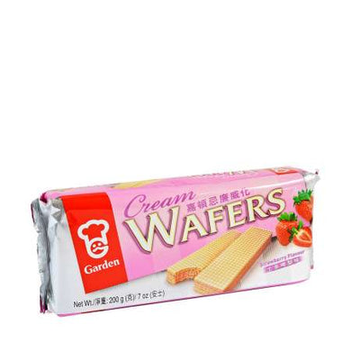 Garden Strawberry Cream Wafers